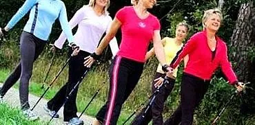What is special about Nordic walking?