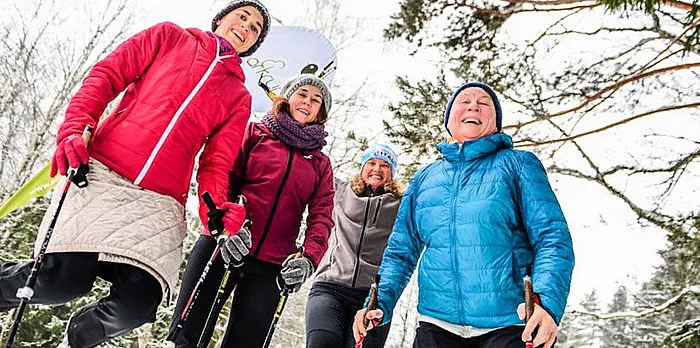 北欧式健走。在新年假期保持身材有多容易？