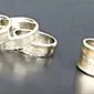 Perhiasan DIY - cincin koin bergaya