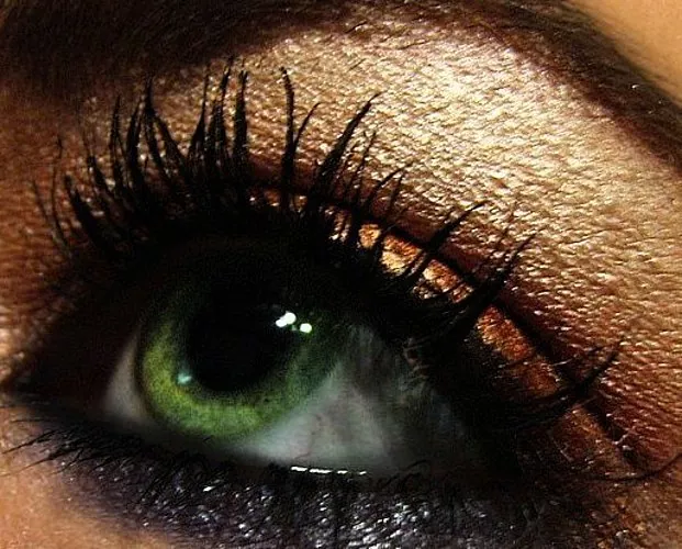 Tajne lijepe šminke za zelene oči