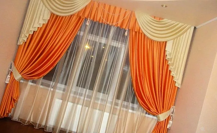 Dekoracija oken z zavesami