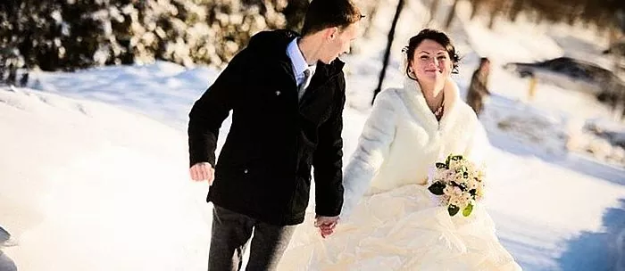 Snježni čar: organiziranje vjenčanja zimi