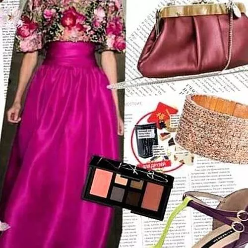 Hvordan bruke en fuchsia-kjole riktig: skape et attraktivt utseende med et antrekk