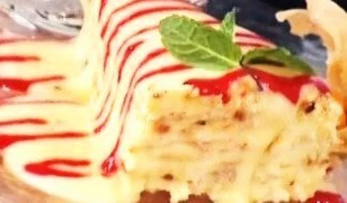کیک ناپلئون در ماهیتابه
