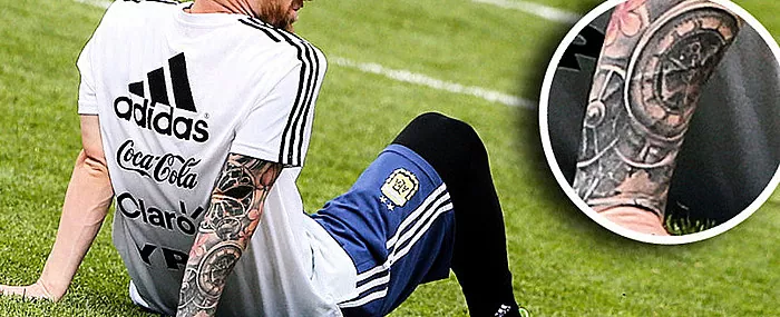 Cosa significano i tatuaggi di Messi? Smontiamo ciascuno