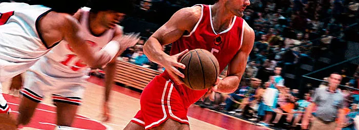 Mladý DiCaprio, Michael Jordan a Tupac. 7 basketbalových filmů ke sledování