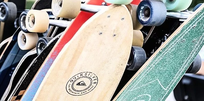 Getting on a longboard: first 5 steps