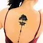Les tatouages ​​sur le dos d'une femme sont-ils le reflet de l'individualité ou un hommage à la mode?