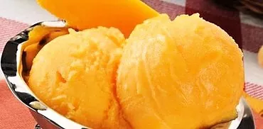 Exótico oriental: sorvete de melão para cozinhar