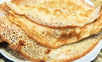 How to quickly cook delicious and aromatic pancakes in water