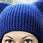 Topi dengan telinga kucing: hiasan kepala asli dengan tangan anda sendiri