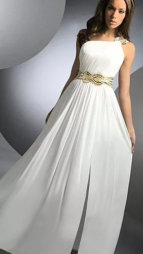 Svadobné šaty v gréckom štýle