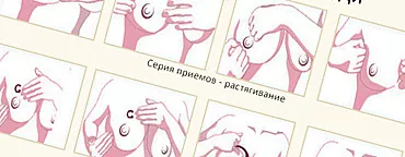 Massage du sein féminin
