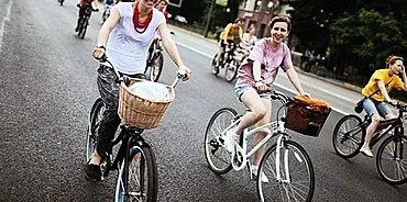 Stor Moskva cykelparad
