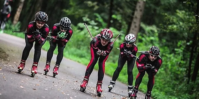Charity challenge: 24 hours on roller skis in Moscow