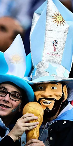 Ispirato al campionato: 5 look memorabili dei fan argentini