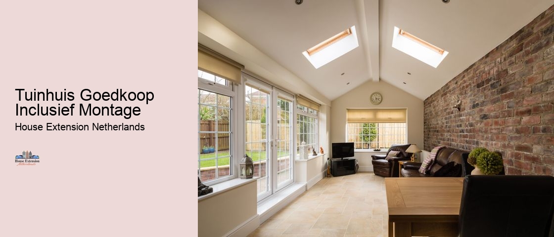 Tuinhuis Goedkoop Inclusief Montage