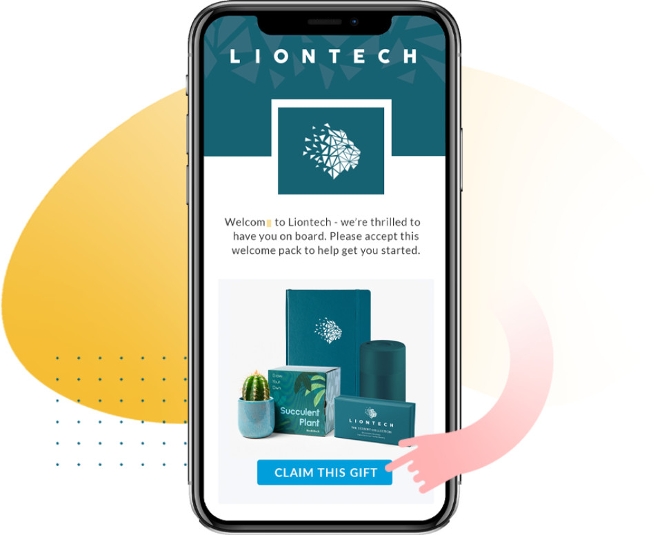 GDPR friendly and hassle free 'Claim Your Gift' pages