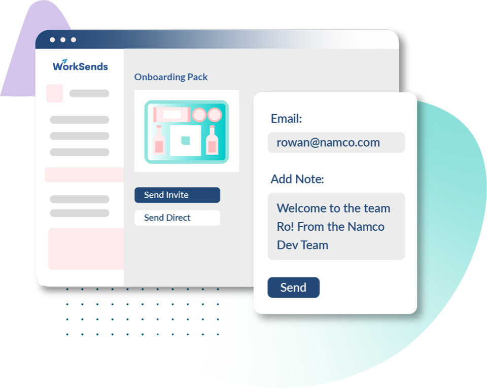 Send with a few clicks