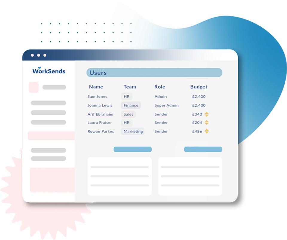 Manage all your team's budgets