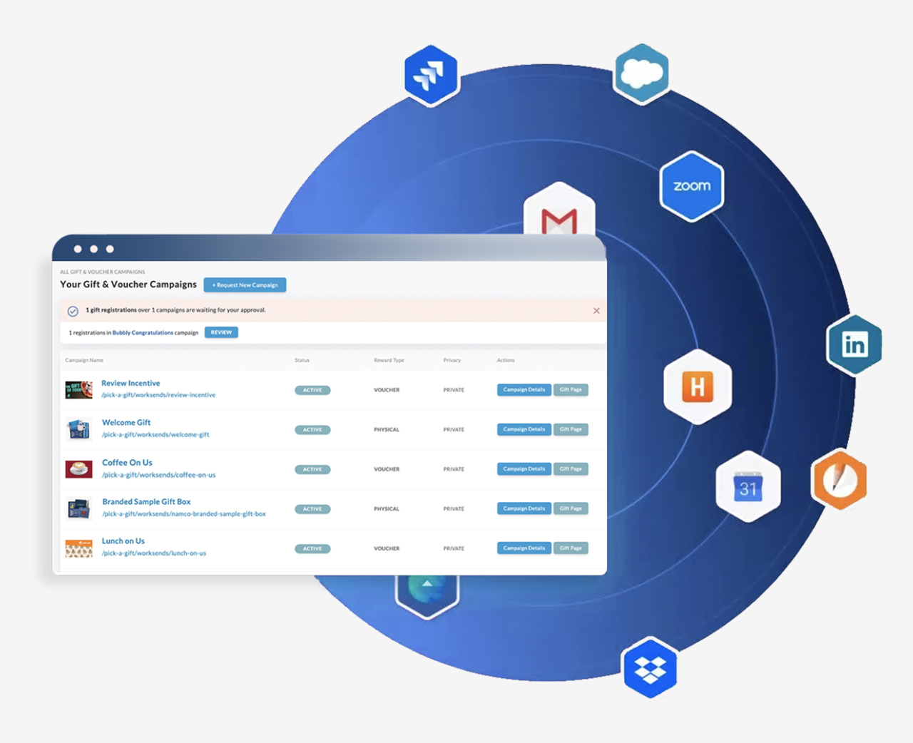 Integrate with your CRM