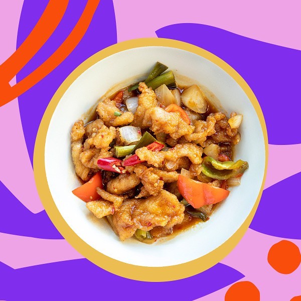 Feeling dizzy from all the bank holiday fun? Get your head on straight with a Crispy Chilli Chicken....