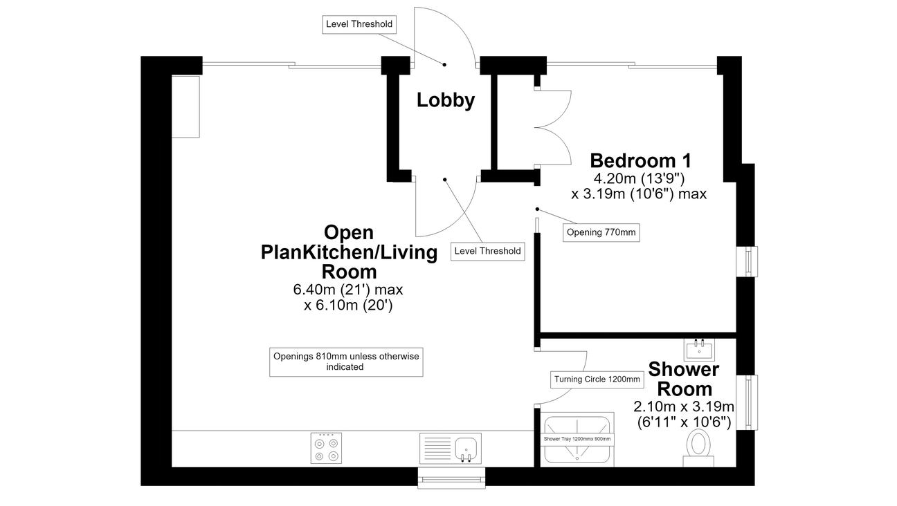 

                                        Floor Plan The Tack Room
