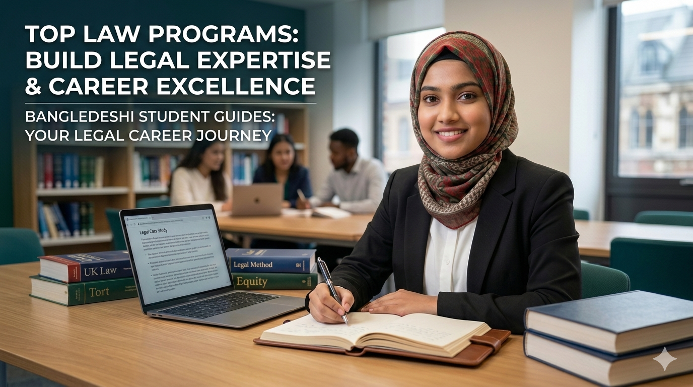 Students exploring UK university choices