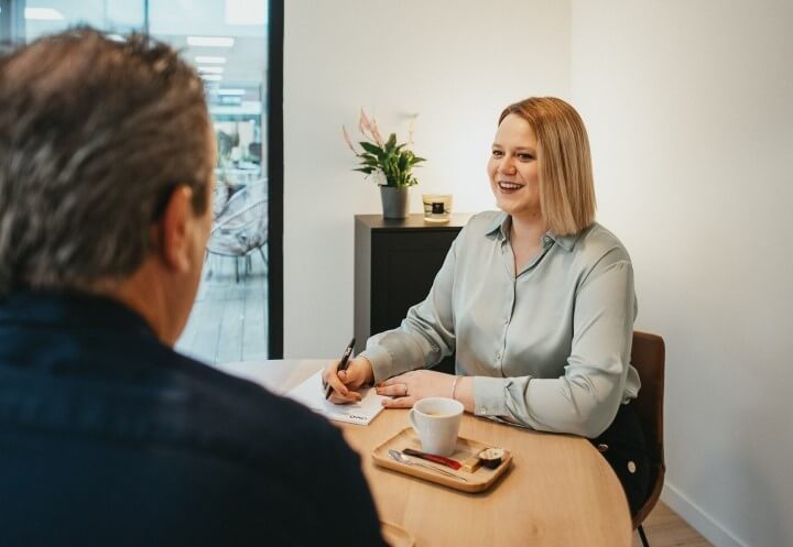 Werken bij - hero - conversatie