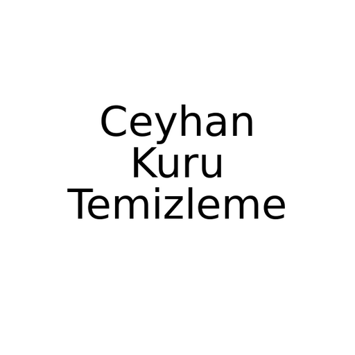Ceyhan Kuru Temizleme