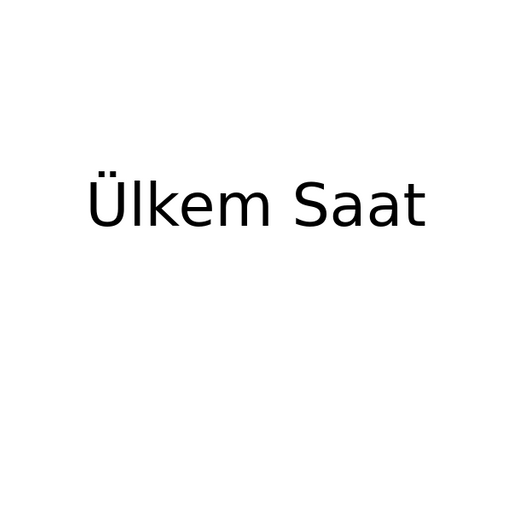 Ülkem Saat