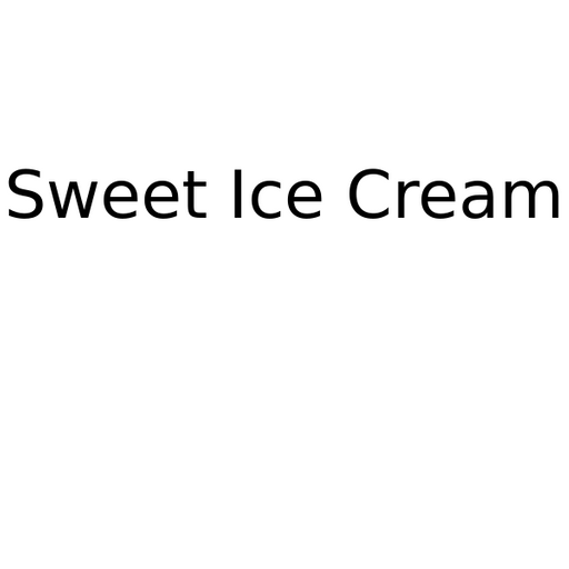 Sweet Ice Cream