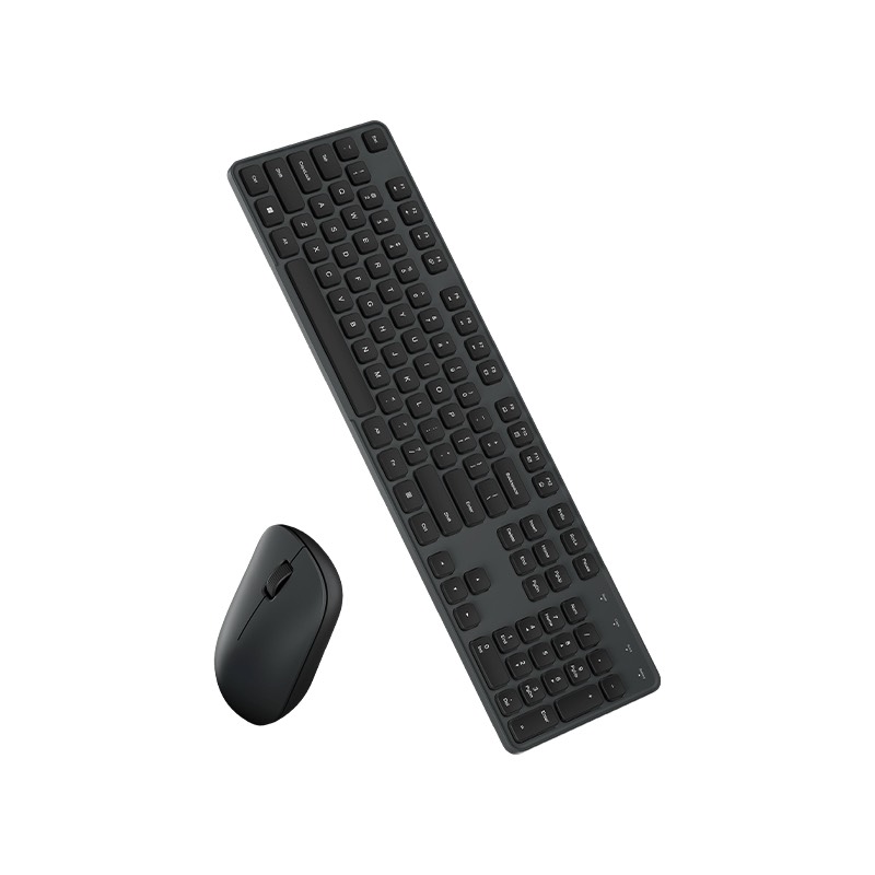 Клавиатура + мышь Xiaomi Wireless Keyboard & Mouse Set 3 (черный и белый) - изображение 2