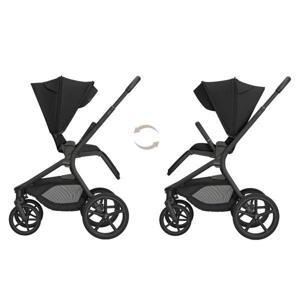 Коляска 2 в 1 KikkaBoo Goya Platinum Noir - изображение 5