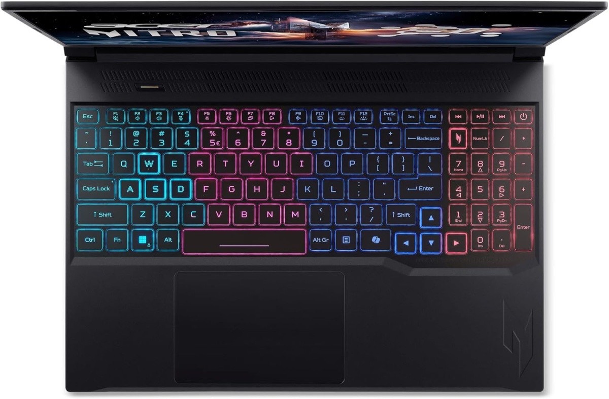 Acer Nitro V16S ANV16S-71, Intel Core™ 7 240H (up to 5.2 GHz), 16GB DDR5, 1TB SSD, NVIDIA® GeForce RTX™ 5060 8GB GDDR6, 16" FHD 1920x1200 IPS 180 Hz, RGB 4 Zones Backlight keyboard - изображение 2