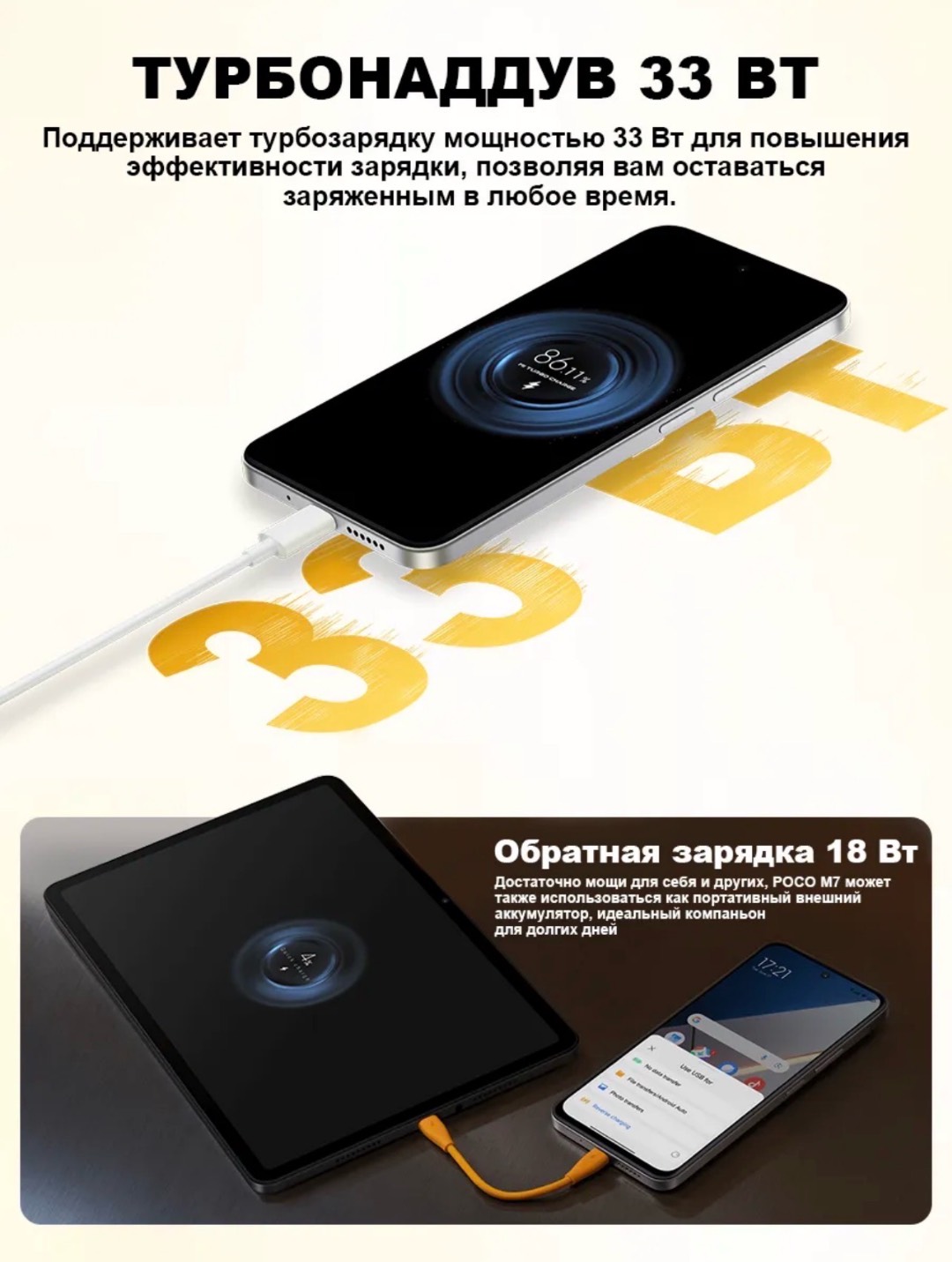 POCO M7 6/128 - изображение 2