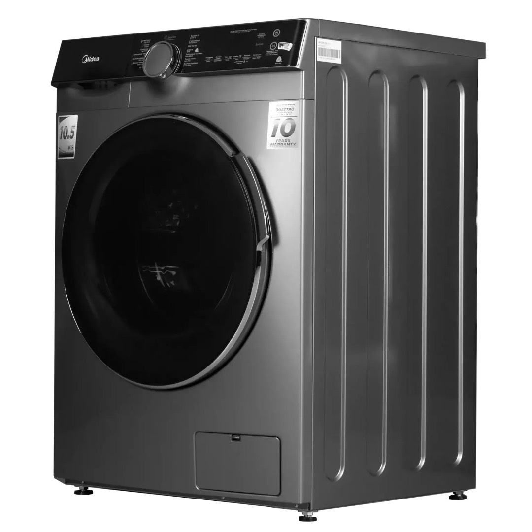 🧺 Стиральная машина Midea MFK03W105B/S-C KNIGHT Series — 10.5 кг - изображение 4