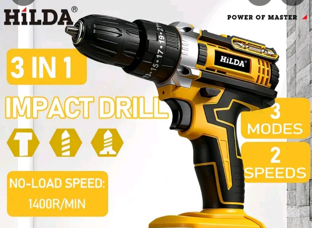 Шуруповёрт HILDA, совместимая с аккумулятором Makita 18/21V.