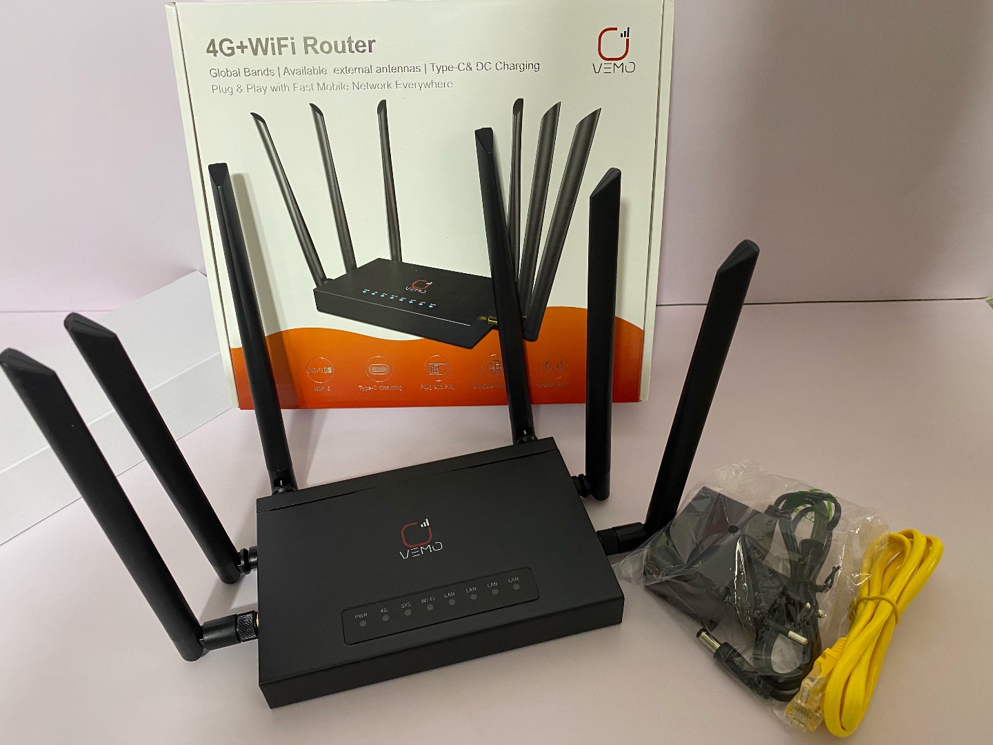 Wi‑Fi роутер B628 – 4G LTE интернет через SIM‑карту