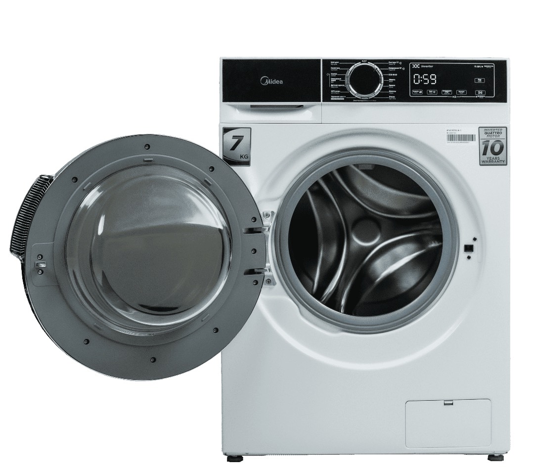 🧺 Стиральная машина Midea MFA01W70B/W-C AVANT Series — современный дизайн и максимальный комфорт в каждой стирке! - изображение 5