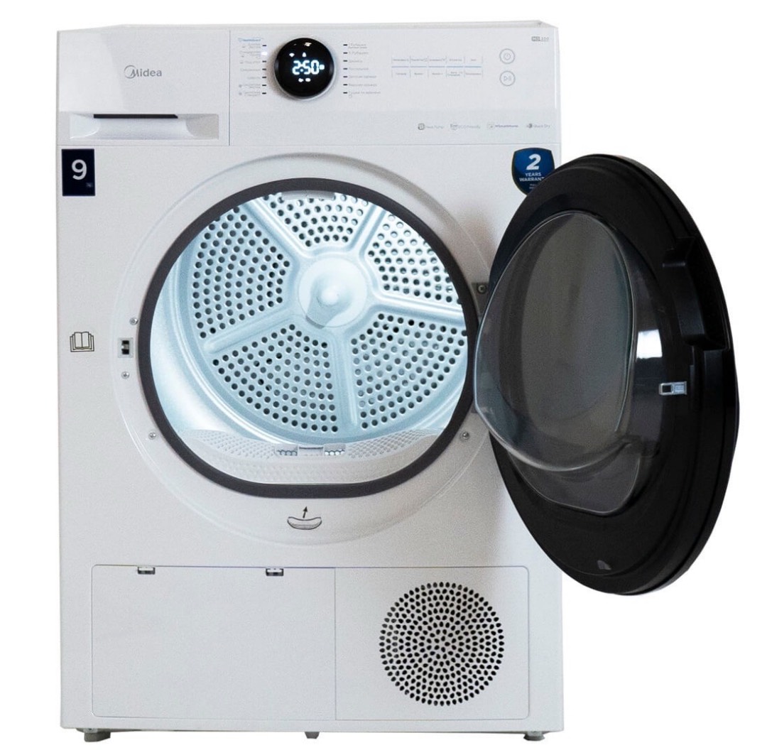 Сушильная машина MIDEA MD200H90W/W-KZ (9кг/бел) - изображение 2