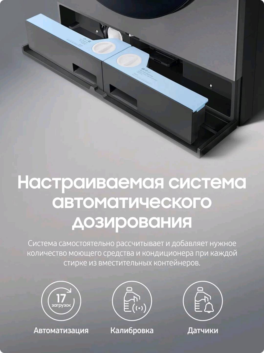 Cтиральная и сушильная машина Samsung WD18DB8995BZLD - изображение 6