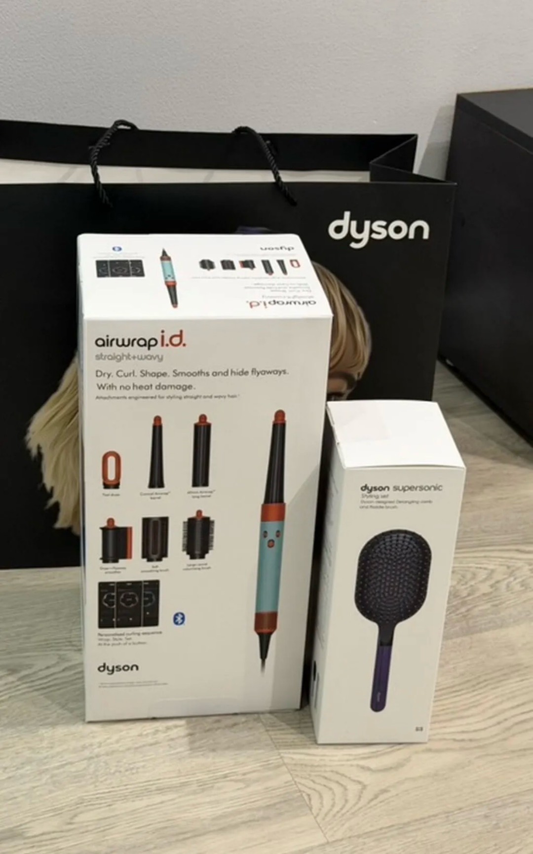 Мультистайлер Dyson, Для выпрямления