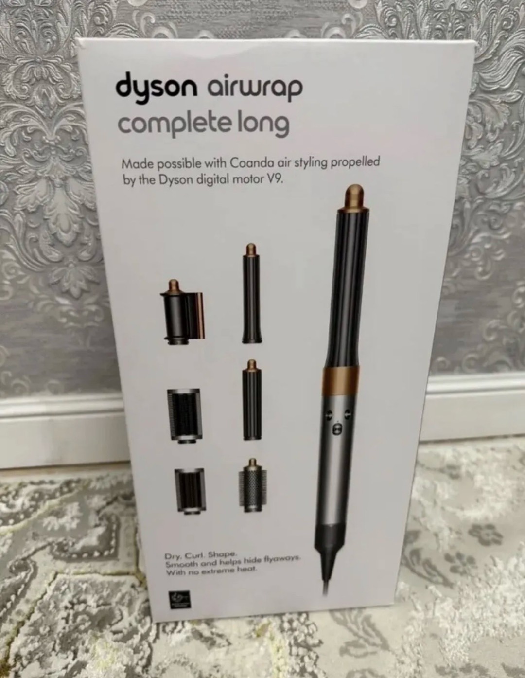 Мультистайлер Dyson, Для выпрямления