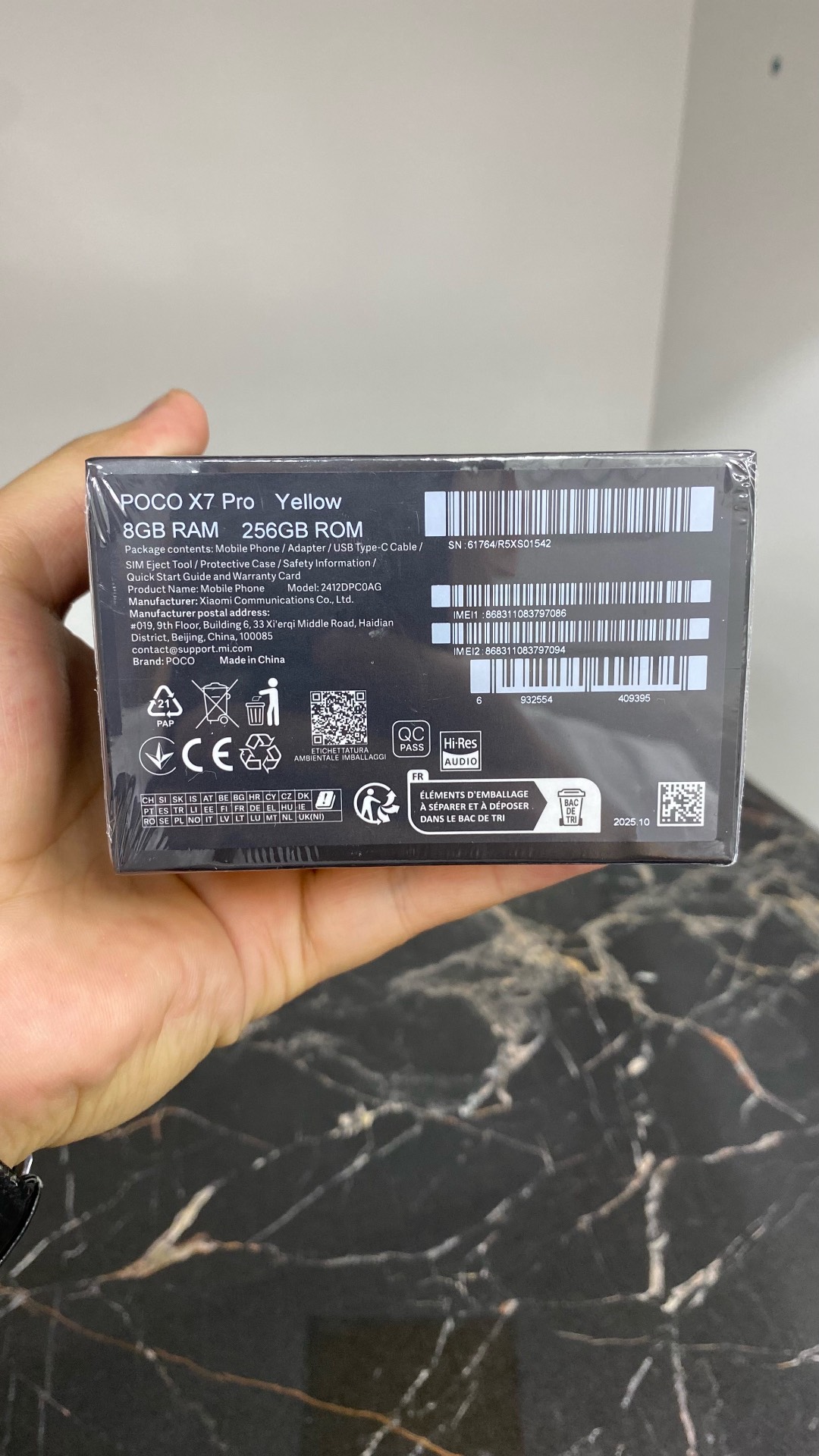 Poco X7 Pro 8/256 Желтый новый - изображение 2