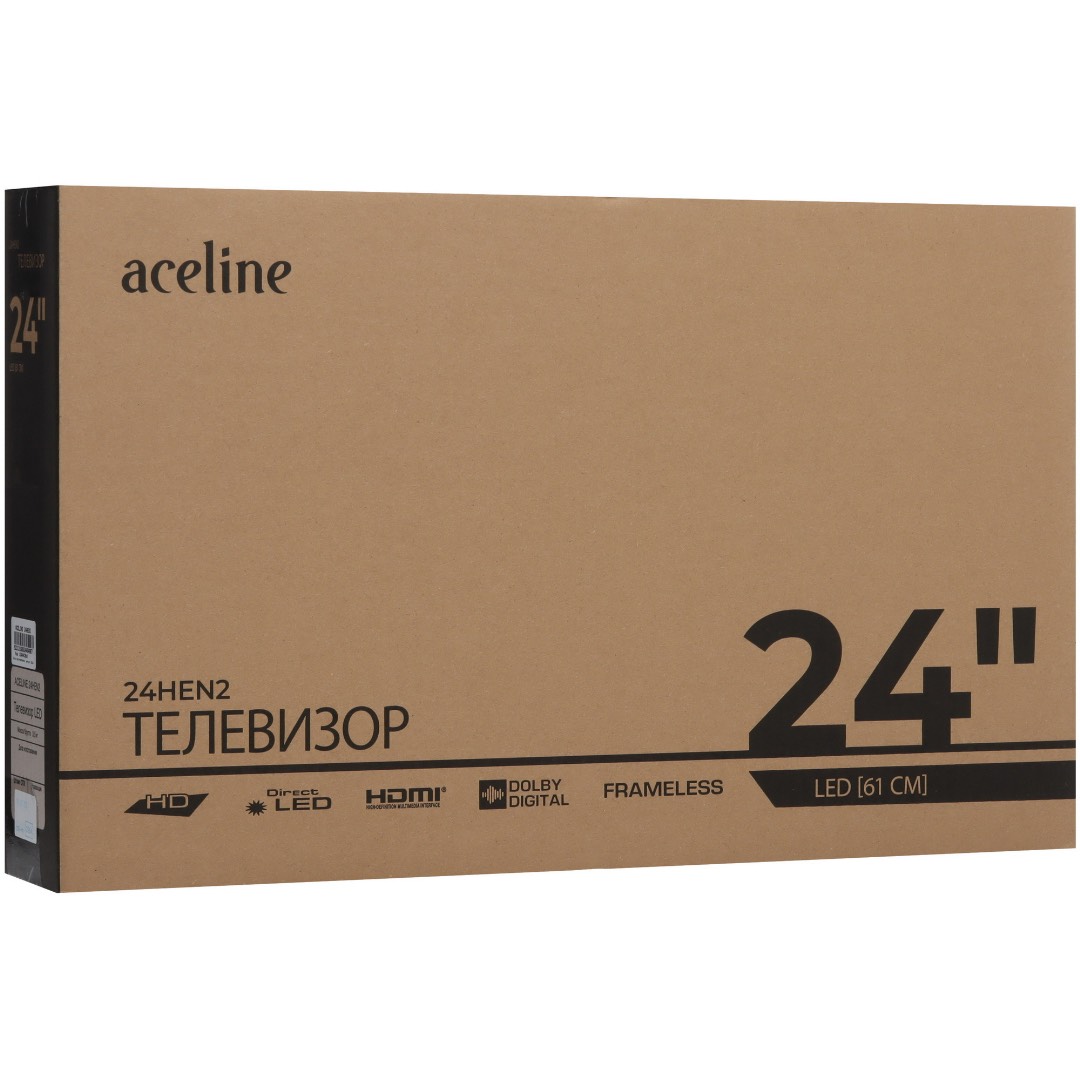 Телевизор Aceline 24HEN2 черный 24" (61 см) - изображение 2