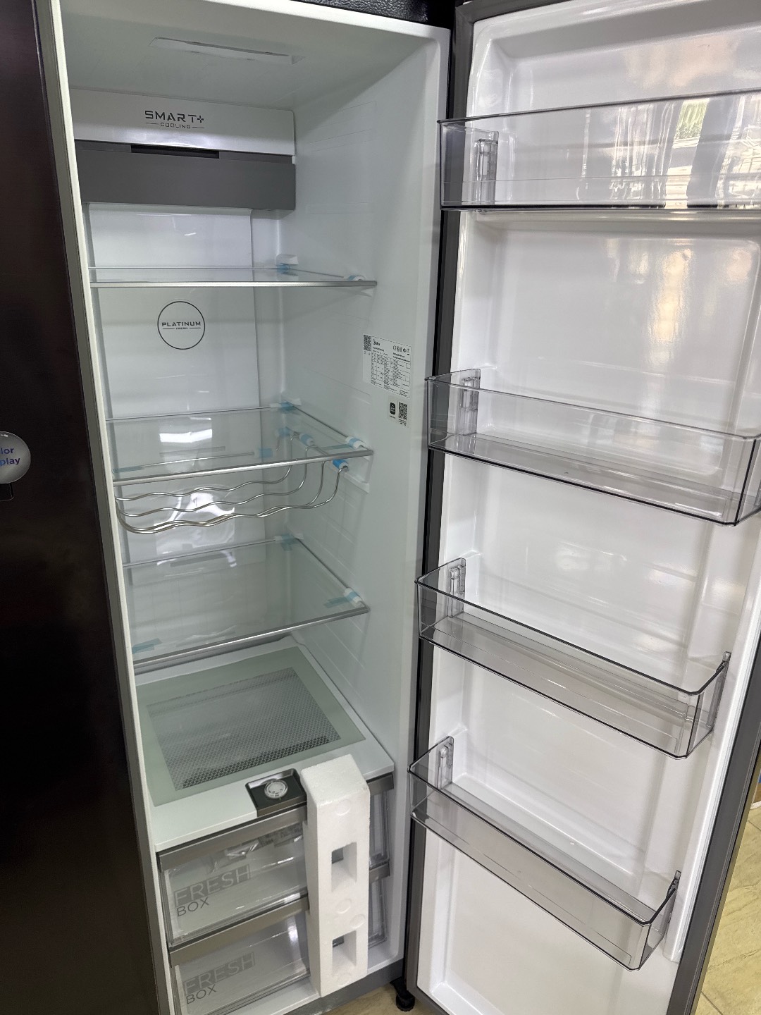 Midea si by side холодильник высота 178 ширина 90см - изображение 2
