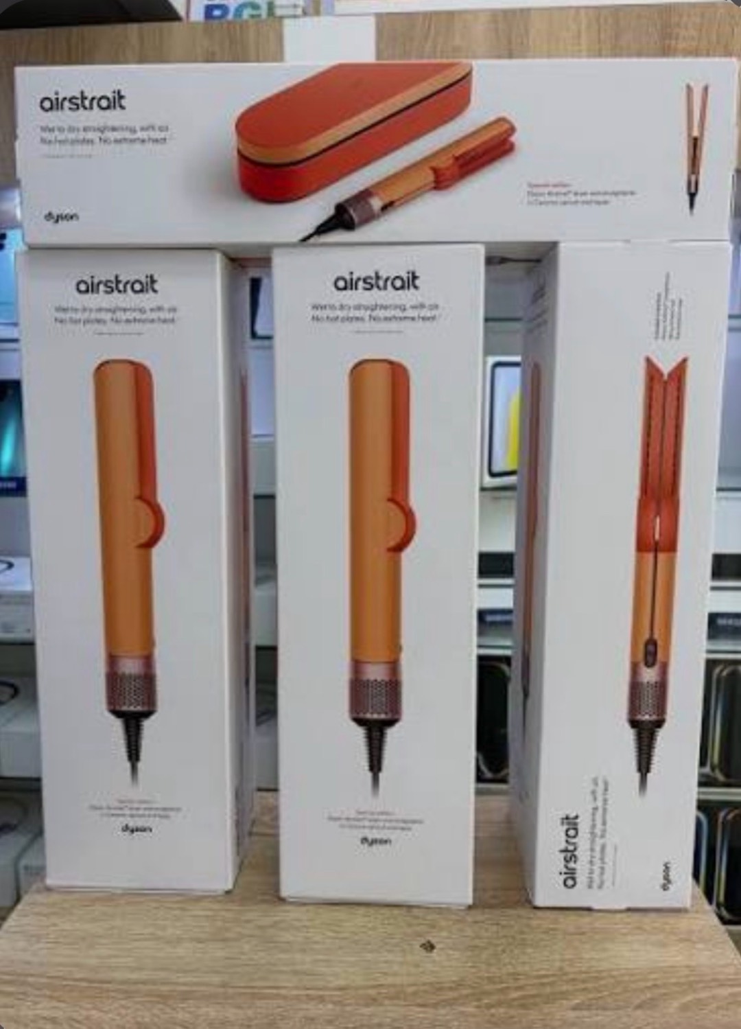 Dyson Airstrait HT01 в цвете Apricot Topaz | 100% оригинал | Гарантия 1 год - изображение 2