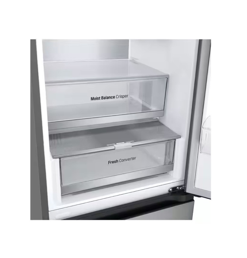 Холодильник LG B509FNPW 422 л DoorCooling+ с нижней морозильной камерой, Гигиенический фильтр, - изображение 3