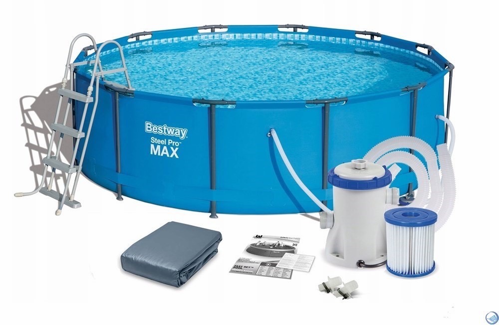 Круглый каркасный бассейн Bestway 15427 366х133 см - изображение 3